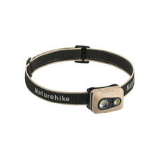 Налобный фонарь Naturehike CNK2450ZM015, песочный, 400 лм, USB-C зарядка Изображение