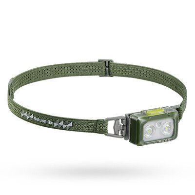 Ліхтар налобний Naturehike CNK2550ZM011 зелений, 250 лм, 5 режимів, IP65 Зображення
