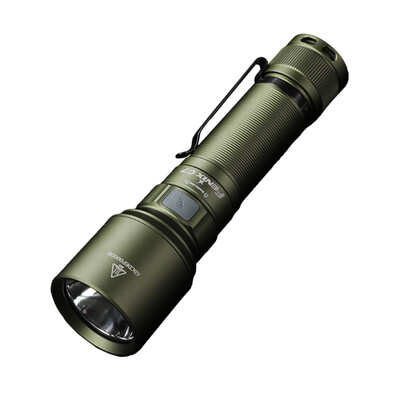 Ліхтар ручний Fenix C7 зелений, 3000 лм, магніт, USB-C, IP68, 5 років гарантії Зображення