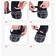 Ледоступы Naturehike NH19HJ001 с 19 шипами для обуви 39-43 Изображение