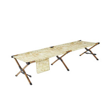 Ліжко складане Naturehike XJC03 NH19X003-C алюміній камуфляж 150 кг Зображення