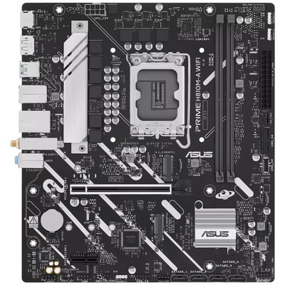 Материнская плата ASUS PRIME H810M-A WIFI micro-ATX DDR5 LGA1851 Wi-Fi Изображение