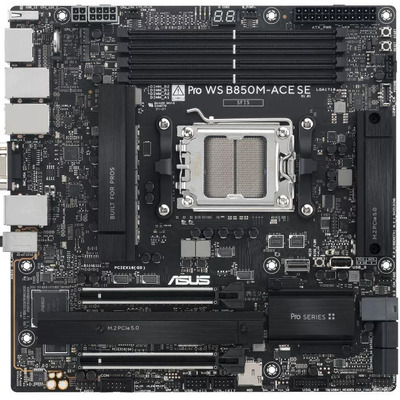 Материнська плата ASUS PRO WS B850M-ACE SE mATX DDR5 AM5 PCIe 5.0 Зображення