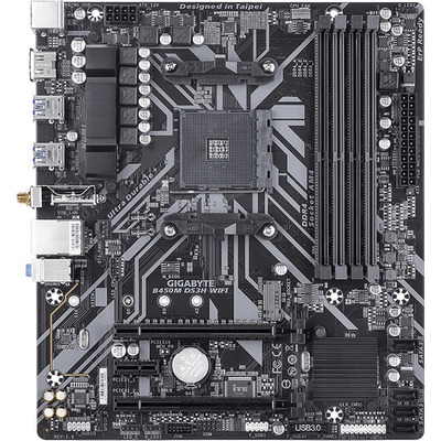 Материнська плата Gigabyte B450M DS3H WIFI micro-ATX AM4 DDR4 Зображення