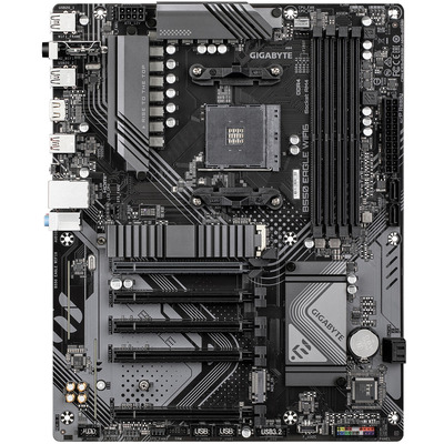Материнська плата Gigabyte B550 EAGLE WIFI6 ATX, Socket AM4, DDR4, Wi-Fi 6, Bluetooth, HDMI Зображення