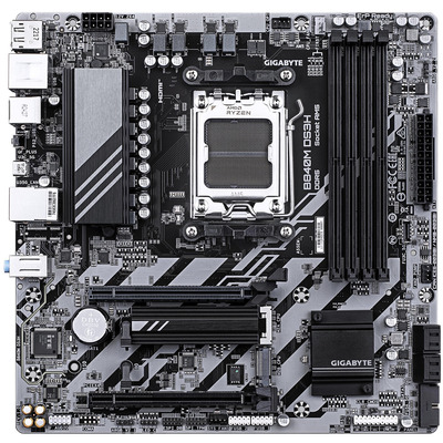 Материнська плата Gigabyte B840M DS3H micro-ATX AM5 DDR5 HDMI DP Зображення