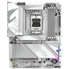 Материнська плата Gigabyte X870 A ELITE X3D ICE ATX, AM5, DDR5, Wi-Fi 7 Зображення