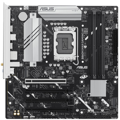 Материнська плата ASUS B860M MAX GAMING AX micro-ATX DDR5 Wi-Fi 6 Зображення