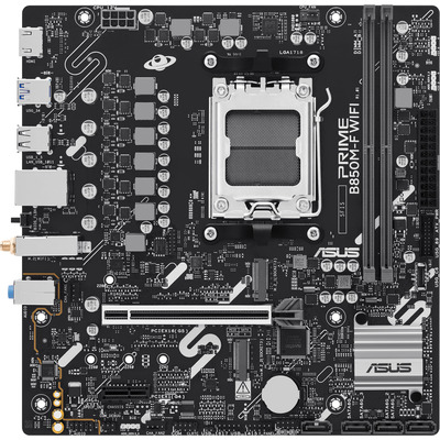 Материнська плата ASUS PRIME B850M-F WIFI micro-ATX DDR5 M.2 Wi-Fi Bluetooth Зображення