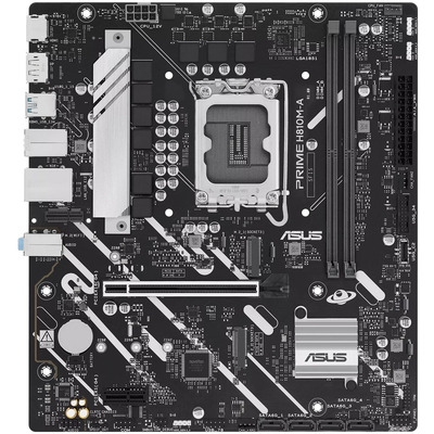 Материнская плата ASUS PRIME H810M-A-CSM LGA1851 DDR5 micro-ATX Изображение