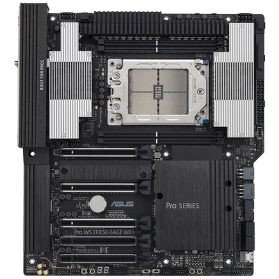 Материнська плата ASUS PRO WS TRX50-SAGE WIFI A серверна DDR5 ECC PCIe 5.0 Wi-Fi 7 Зображення
