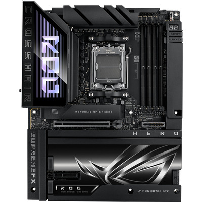 Материнська плата ASUS ROG Crosshair X870E Hero BTF AM5 DDR5 Wi-Fi 7 ATX Зображення