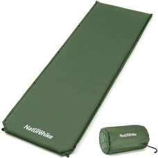 Матрац самонадувний Naturehike NH20DZ003 200×63×5 см темно-зелений Зображення