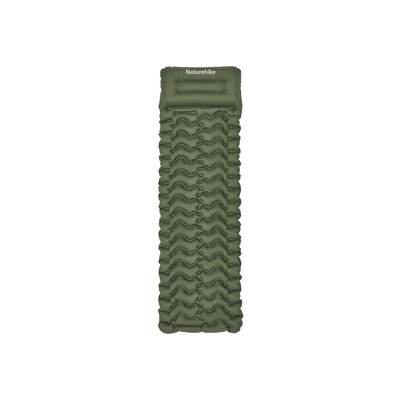 Надувной матрас Naturehike CNK2550WS019, одноместный, 65 мм, зеленый Изображение