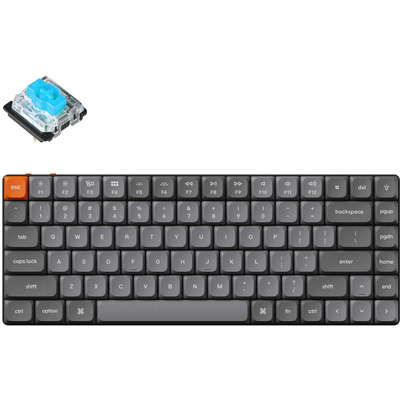 Механічна клавіатура Keychron K3 Max 75% ультратонка бездротова RGB Зображення