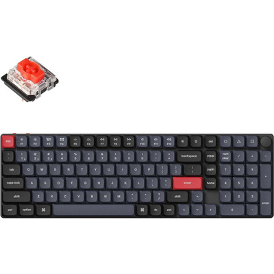 Механическая клавиатура Keychron K17 Pro низкопрофильная 96% QMK RGB Изображение