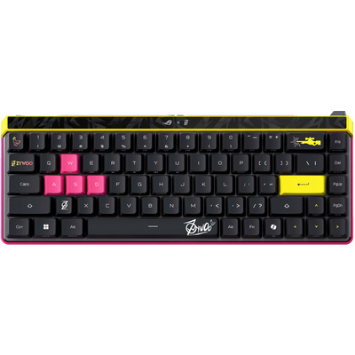 Механічна клавіатура ASUS ROG Falchion Ace HFX ZywOo Edition, 68 клавіш, RGB, Rapid Trigger Зображення