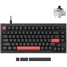 Механічна клавіатура Lemokey X4 75%, Keychron Brown, USB-A, підсвічування Зображення
