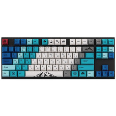 Механічна клавіатура Varmilo APG87 Summit R1 TKL, PBT, біле підсвічування Зображення