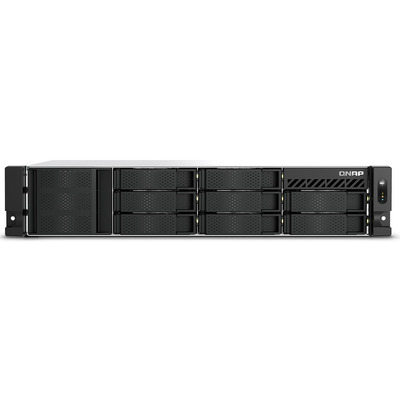 Мережеве сховище QNAP TS-855eU-8G 8 ГБ DDR4, Intel Atom, 2U, PCIe, 2.5GbE Зображення