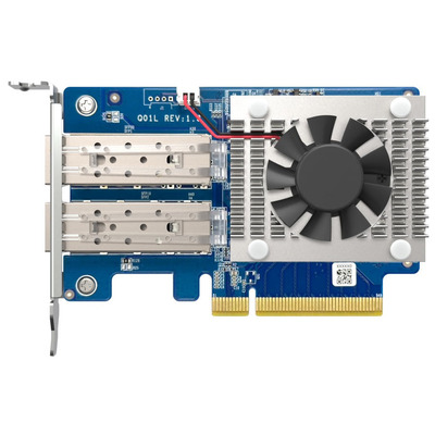 Сетевой адаптер QNAP QXG-10G2SF-NXE двухпортовый SFP+ 10 Гбит/с PCIe 3.0 x8 Изображение