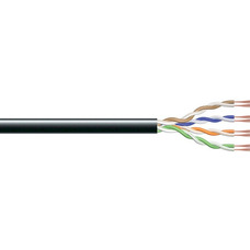 Мережевий кабель Digitus DK-1511-P-305-OD CAT 5e U-UTP 305 м чорний Зображення