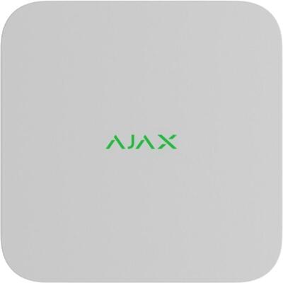 Мережевий відеореєстратор Ajax NVR DC white, 8 каналів, 4K, білий Зображення