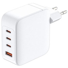 Сетевое зарядное устройство D-Link DCF-141, 140 Вт, GaN, 3xUSB-C, 1xUSB-A, белый Изображение