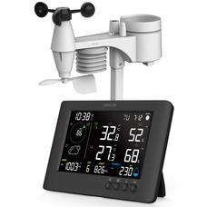 Метеостанція Sencor SWS10500WIFI WiFi, кольоровий дисплей, сенсори 7-в-1 Зображення