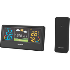 Метеостанция Sencor SWS4100B измерение температуры и влажности Изображение