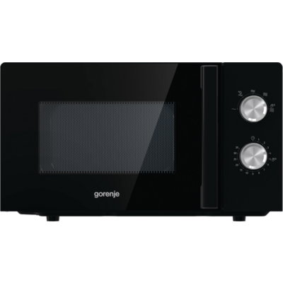 Мікрохвильова піч Gorenje MO17E1BH, 17 л, 700 Вт, механічне керування, чорна Зображення