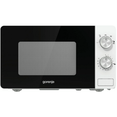 Мікрохвильова піч Gorenje MO20E1W, 20 л, 800 Вт, механічне керування, біла Зображення