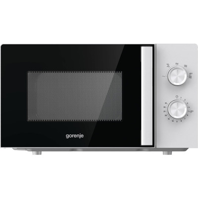 Мікрохвильова піч Gorenje MO20E1WH, 20 л, 800 Вт, білий, механічне керування Зображення
