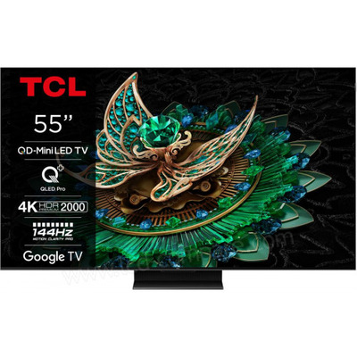 MiniLED телевізор TCL 55C89B 55'' 4K 144 Гц Google TV Dolby Vision Зображення