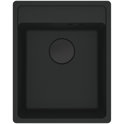 Мийка кухонна Franke MRG 610-37 TL, фраграніт, врізна, чорний матовий, 370x400x200 мм Зображення