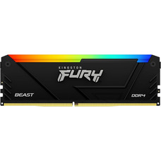 Модуль пам'яті Kingston FURY Beast RGB DDR4 8 ГБ 3200 МГц CL16 радіатор Модуль пам'яті Kingston FURY Beast RGB DDR4 8 ГБ 3200 МГц CL16 радіатор Зображення