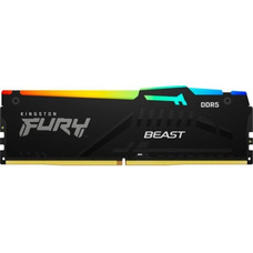 Модуль пам’яті Kingston FURY Beast RGB EXPO DDR5 16GB 6000 МГц, радіатор Зображення