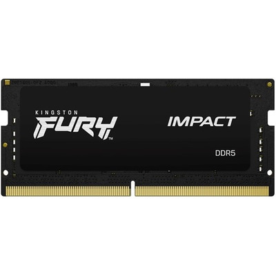 Модуль памяти Kingston FURY Impact PnP DDR5 32GB SO-DIMM 5600 МГц (2x16GB) геймерская для ноутбуков Изображение
