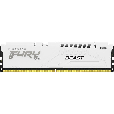 Модуль пам'яті Kingston KF552C36BWE-16 DDR5 16GB 5200MHz EXPO білий радіатор Зображення