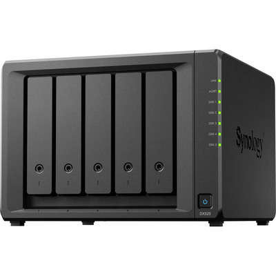 Модуль розширення сховища Synology DX525, 5 відсіків, чорний Зображення