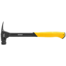 Молоток столярный DeWALT RIP-CLAW DWHT51005-0 624г, металлическая ручка с резиновым покрытием, фрезерованный боёк Изображение