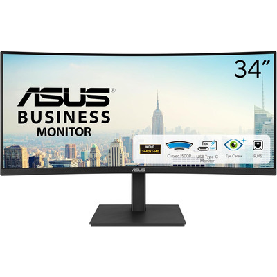 Монитор ASUS VA34VCPSR изогнутый 34
