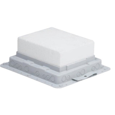 Монтажна коробка Legrand Mosaic для підлогового люка на 16 модулів Зображення