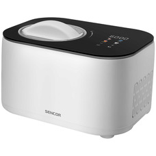 Морозивниця Sencor SIC3000WH з компресором, авто програми, 1 л, білий Зображення