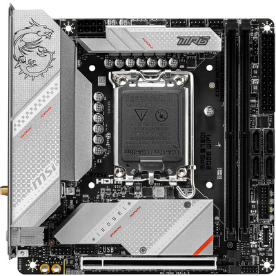 Материнская плата MSI MPG B760I EDGE WIFI Mini-ITX DDR5 Wi-Fi 6E Изображение