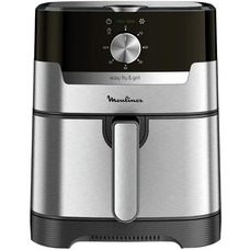 Мультипіч аерофритюрниця-гриль Moulinex EasyFry&Grill EZ501D10 4.2 л 1550 Вт сірий Зображення