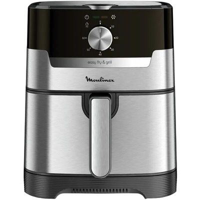 Мультипіч аерофритюрниця-гриль Moulinex EasyFry&Grill EZ501D10 4.2 л 1550 Вт сірий Зображення