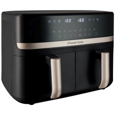 Мультипечь Russell Hobbs SatisFry DualBasket 27680-56, 9 программ, сенсорное управление, 2 корзины по 4.5 л Изображение