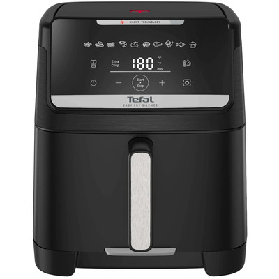 Мультипечь Tefal Easy Fry Silence XXL 7 л, 1800 Вт, сенсорное управление, 10 программ, черный Изображение