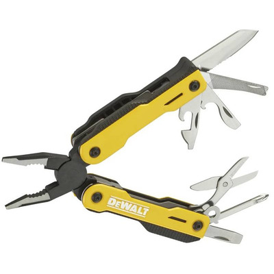Мультитул DeWALT DWHT0-71843, 16 инструментов, нержавеющая сталь, жёлто-чёрный Изображение